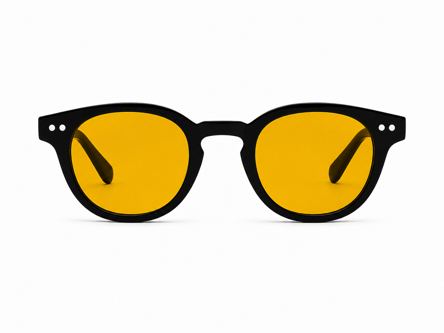 PFB & Co Black frame yellow tint