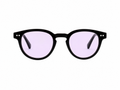 Purple tinted glasses black fame