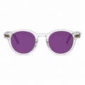 Purple tinted transparent frame